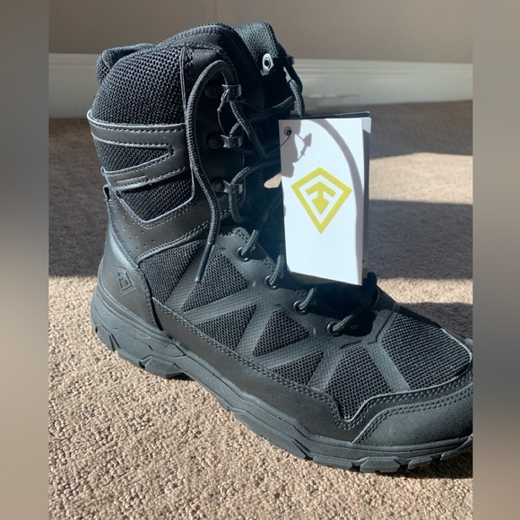 First Tactical Men’s 7” Boots in size 12, black, NWT - Picture 4 of 7